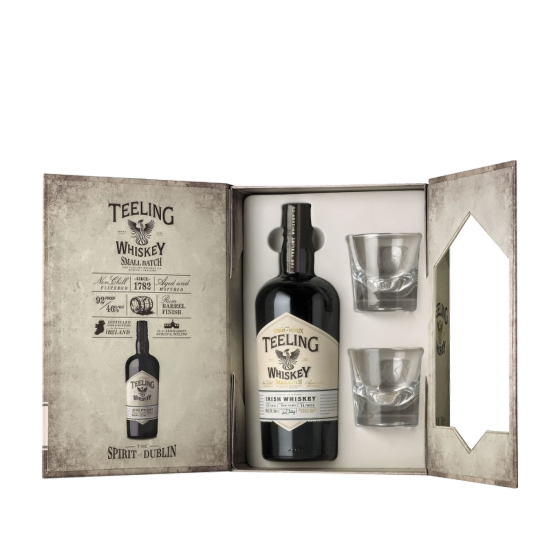 Coffret Whisky coffret Teeling Small Batch + 2 verres
