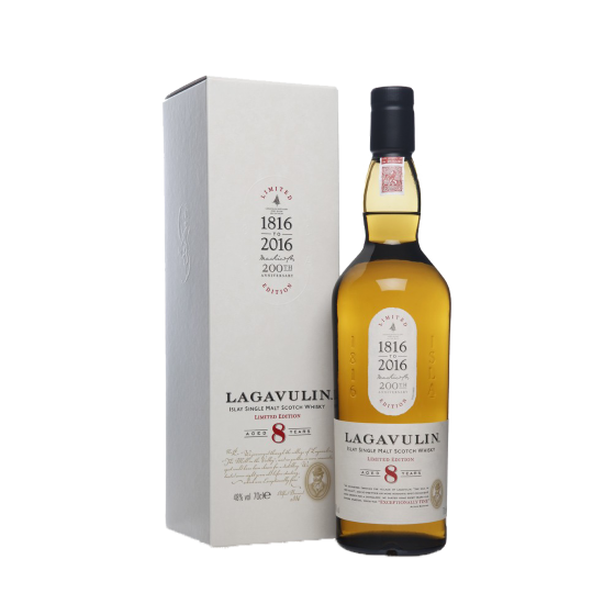LAGAVULIN whisky, 8 ans d'âge