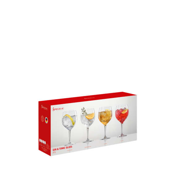 Spiegelau Cocktail Glasses "Gin & Tonic" Set 4 verres