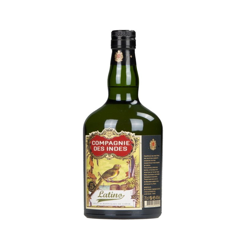 Rhum Compagnie des Indes "Latino 5ans" 40%