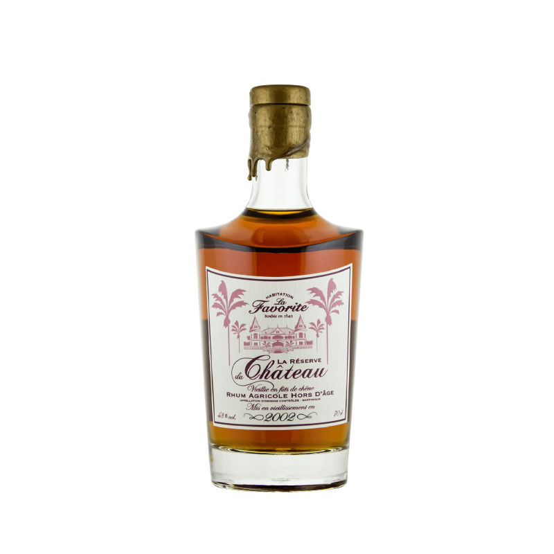La Favorite Réserve du Château 2002 Rhum Martinique