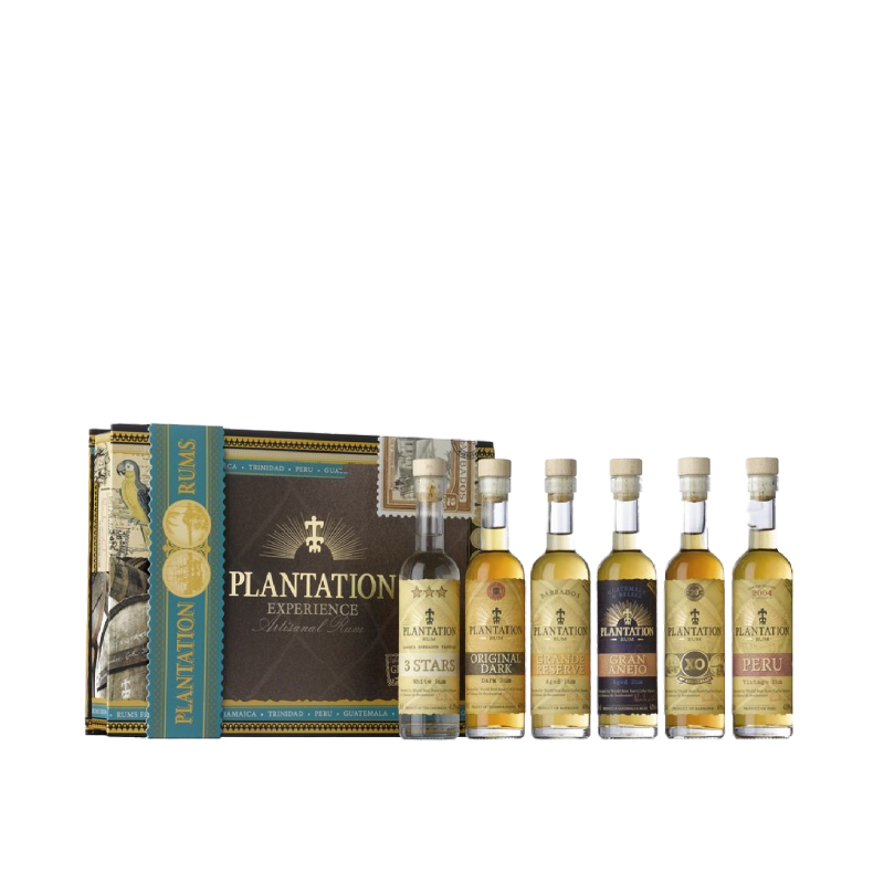 Plantation Rum "Coffret Expérience  6 x 10cl"
