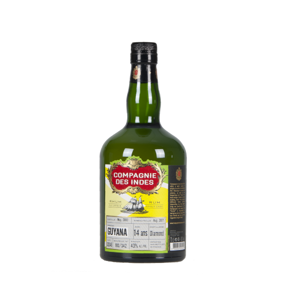 Rhum Compagnie des Indes "Guyana Diamond" 43%