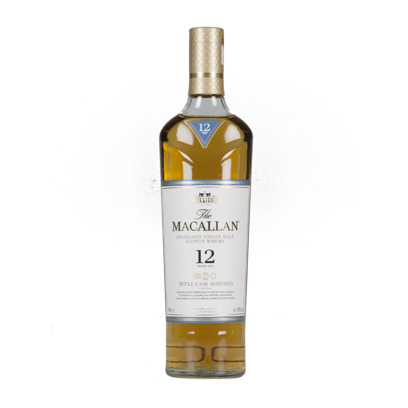 The Macallan "12ans" Triple Cask Matured Whisky 