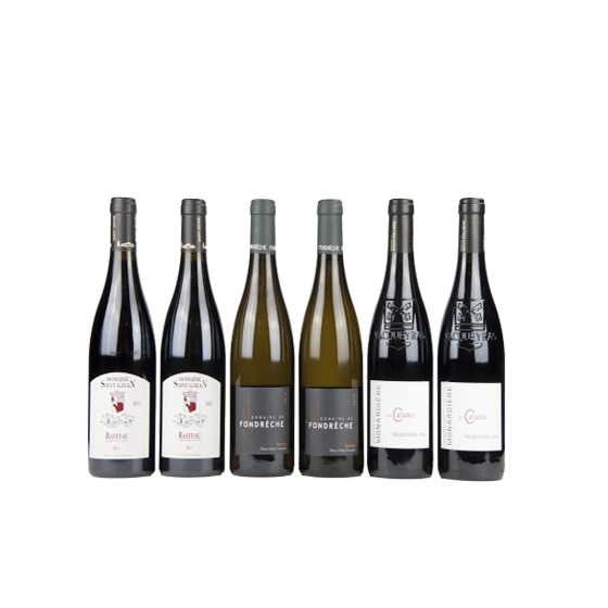 Coffret vin Rhône "Plaisirs Rhodaniens"