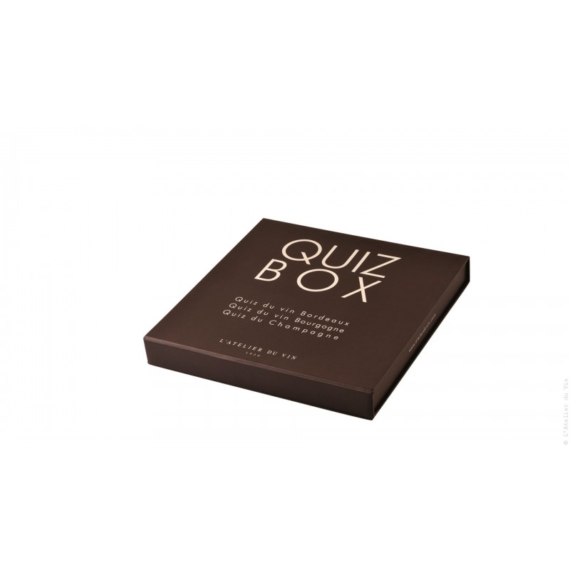 Quiz Box (Bordeaux + Bourgogne + Champagne)