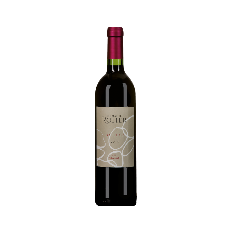 Domaine  Rotier  "Les Gravels" Rouge 2016 demi bouteille