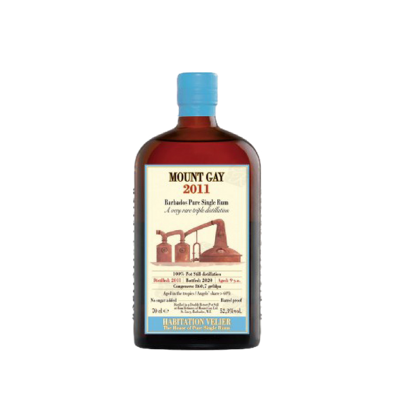 Rum MOUNT GAY 2011 Habitation Velier 9 ans d'âge