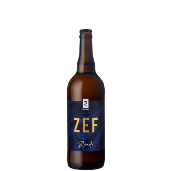 Bière Zef Blonde 75 cl