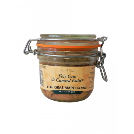 Martegoute " Le Foie gras de Canard Entier du Sud-Ouest"  130gr