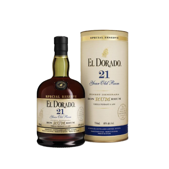Rhum "El Dorado" 21 Ans