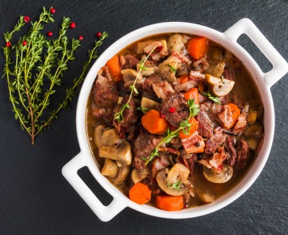 Que boire avec un bœuf bourguignon ?