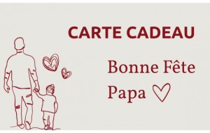 Carte cadeau fête des pères